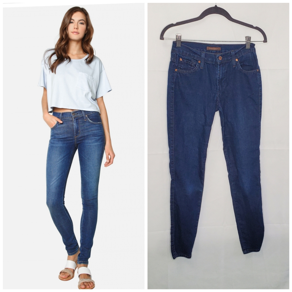 James Jeans Twiggy Corona Dark Blue Jeans #12946 Size 25 ~ Versatile Casual